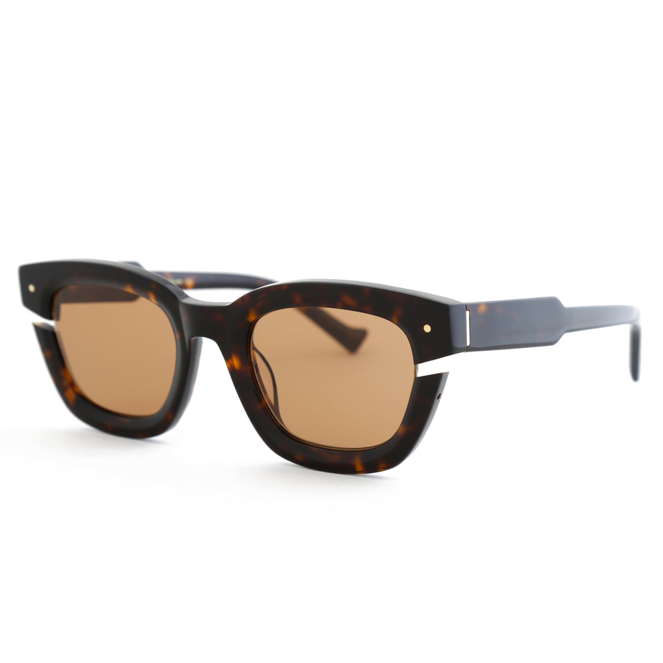 BOWTIE: TORTOISE w/ TAN LENS
