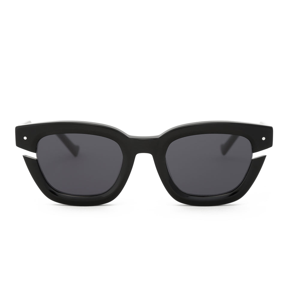 BOWTIE: BLACK w/ GREY LENS